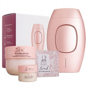 Exfoliante Corporal 350 ml + Depiladora Láser