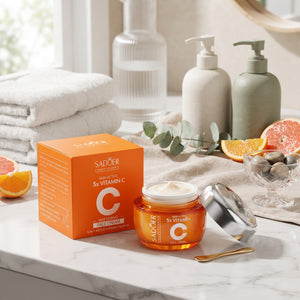 Crema Facial Iluminadora 5 en 1 con Vitamina C y Niacinamida | 50 ml